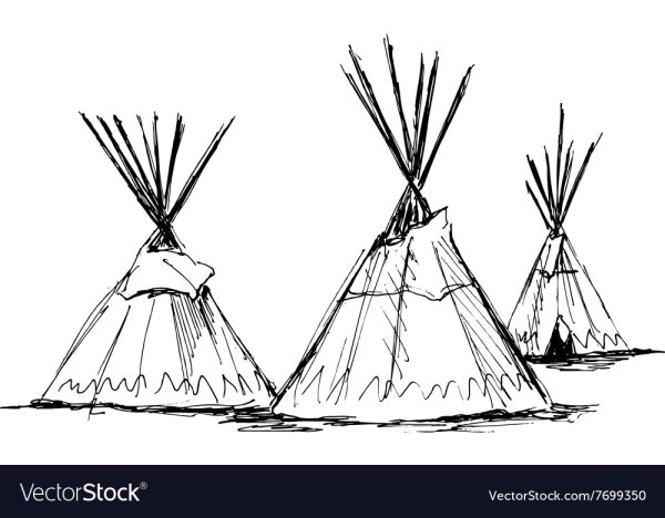 Вигвам набросок