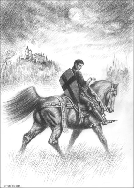 Куликовская битва раскраска