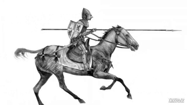 Рыцарский турнир рисунок легкий