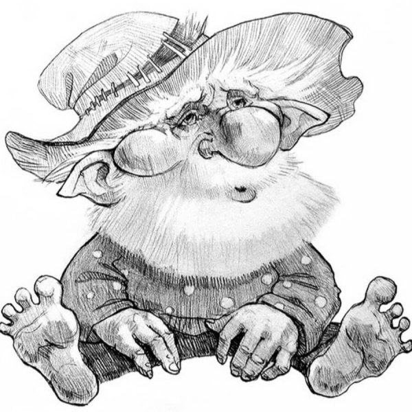 Рисунок гнома