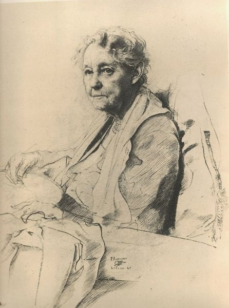 Репин Илья Ефимович портреты карандашом