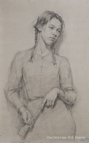 Репин Илья Карандашные портреты