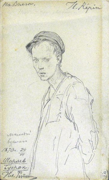 Репин Илья зарисовки