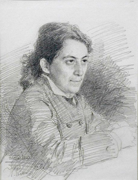 Серов портрет Врубеля