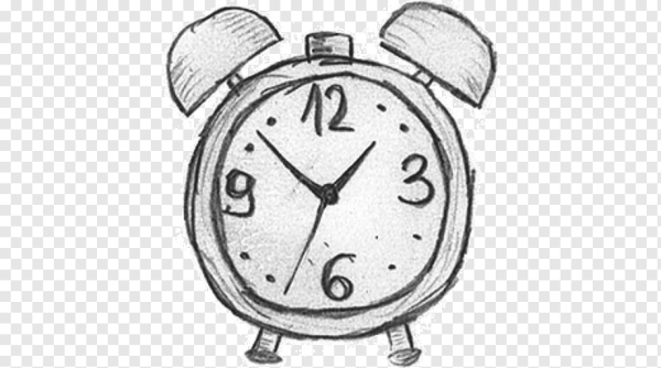 Часы поэтапное рисование