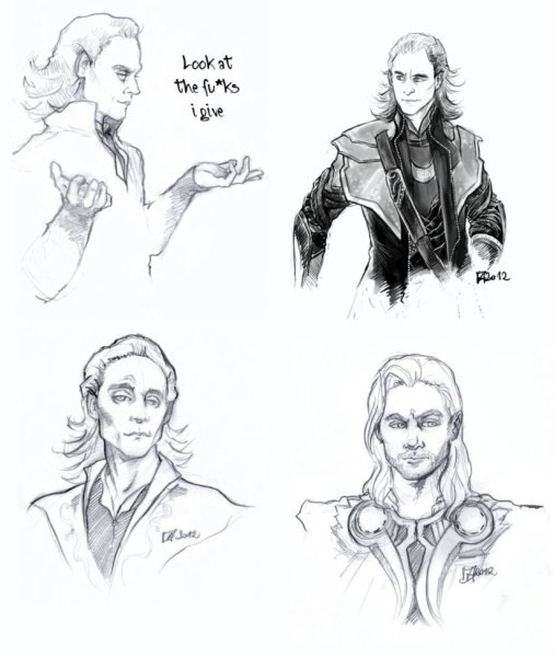 Локи иллюстрации