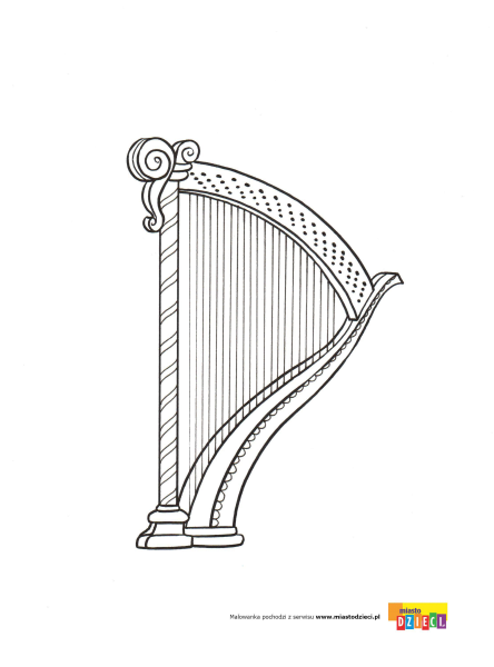 Муза с арфой