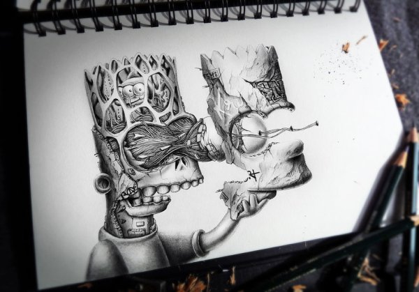 Самые крутые рисунки карандашом