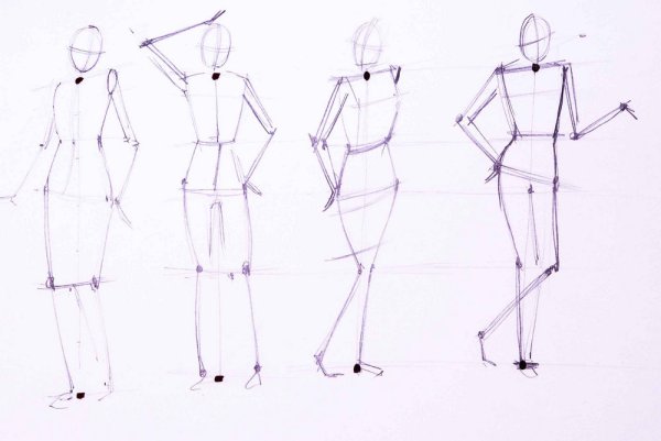 Построение фигуры человека