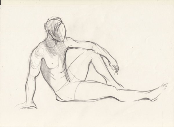 Азат Нургалиев Наброски фигуры