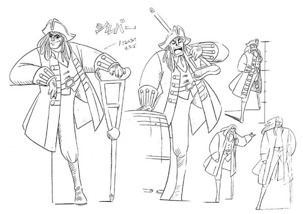 Остров сокровищ аниме 1978 Ливси