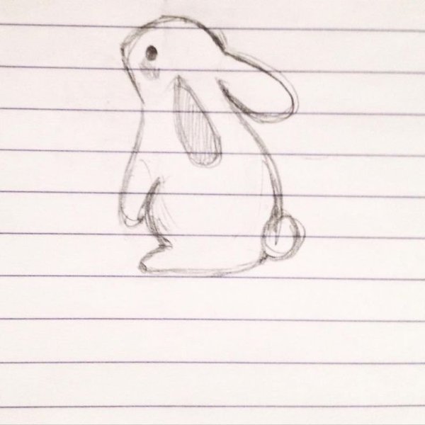 Рисунки животных карандашом для срисовки очень легкие