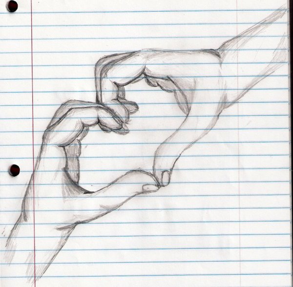 Красивые рисунки карандашом в тетради