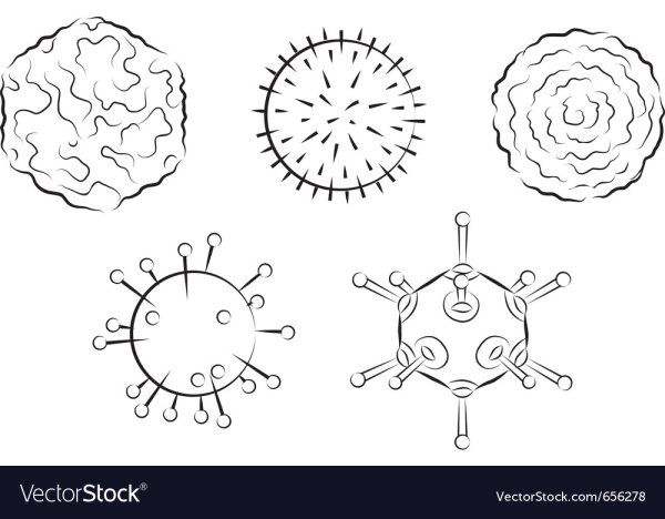 Коронавирус рисунок