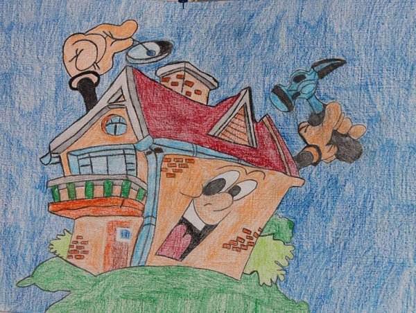 Рисунок на тему жилищные и коммунальные услуги будущего