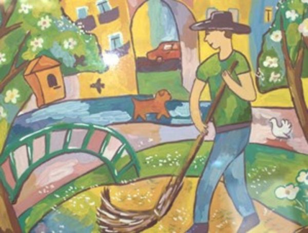 Рисунок на тему дети берегут энергию