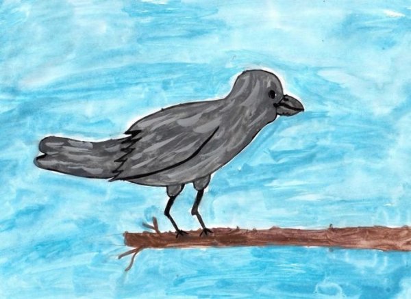 Рисование птиц