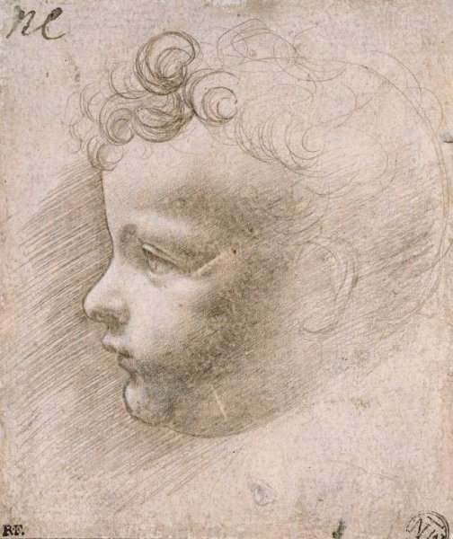 Леонардо да Винчи старик