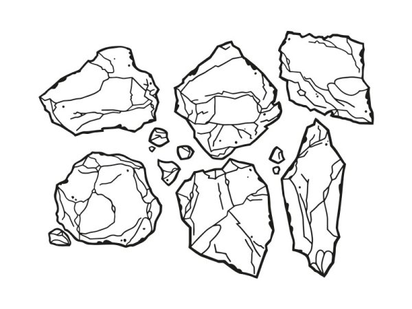 Рисунки на камнях