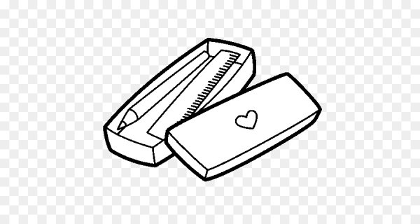 Пенал раскраска