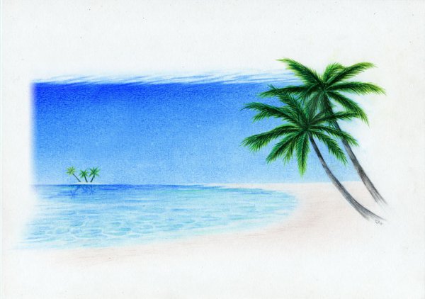 Пляжный зонтик раскраска для детей