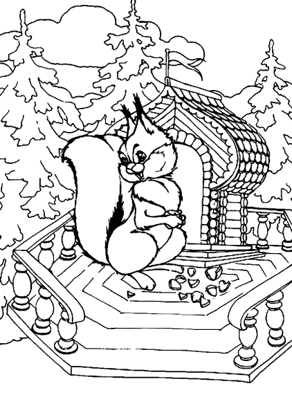 Белка из сказки Пушкина о царе Салтане