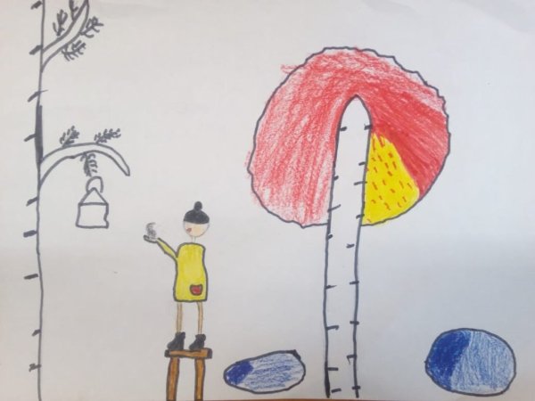 Добрые рисунки лёгкие