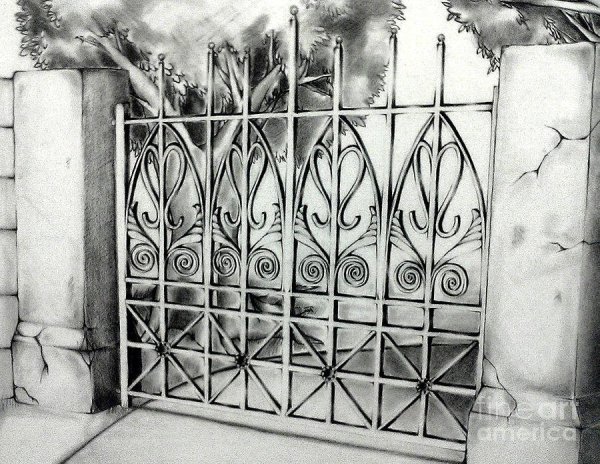 Ворота рисовать