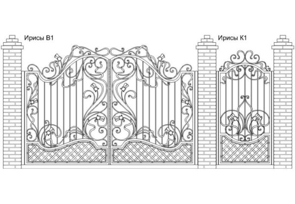 Кованые заборы эскизы