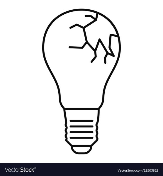 Энергосберегающая лампочка для раскрашивания