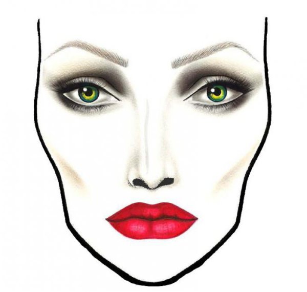 Грим карандашом