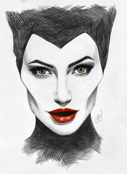 Эскиз грима