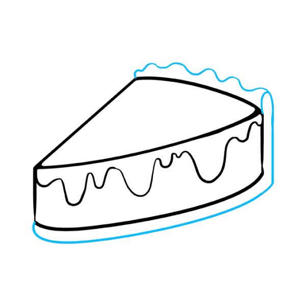 Пироги для раскрашивания