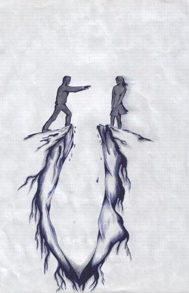 Эскиз расставание