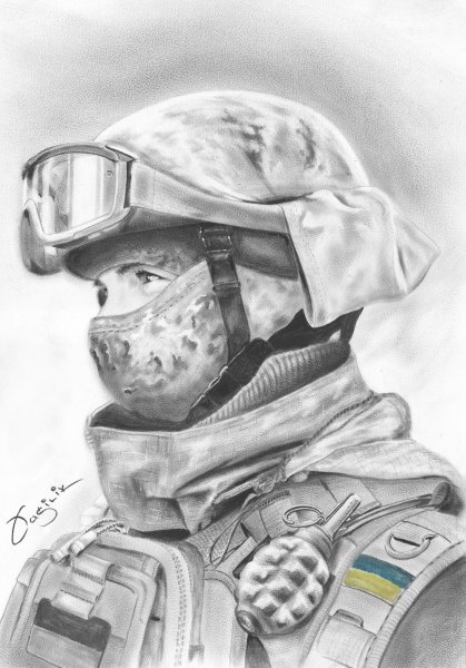 Спецназ рисунок