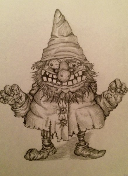 Леший раскраска для детей