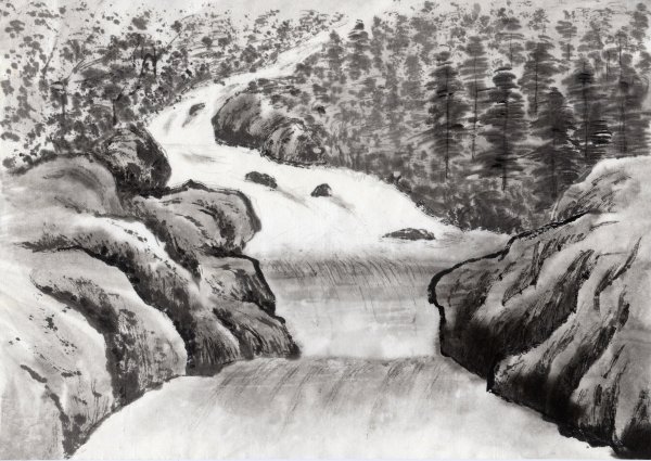 Пейзаж Графика