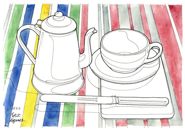 Кухонная утварь рисунок
