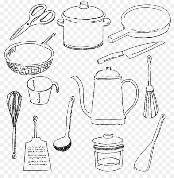 Посуда раскраска для детей