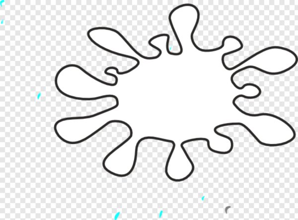 Кляксы очертания