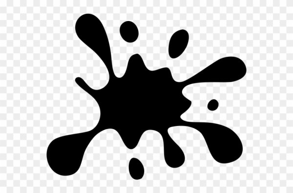 Клякса контур