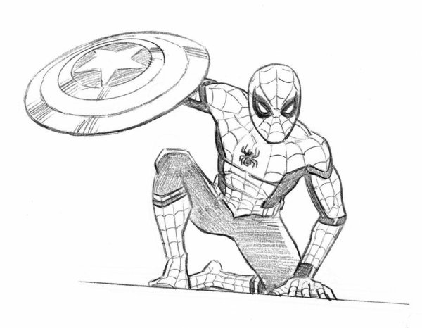 Раскраска Мстители