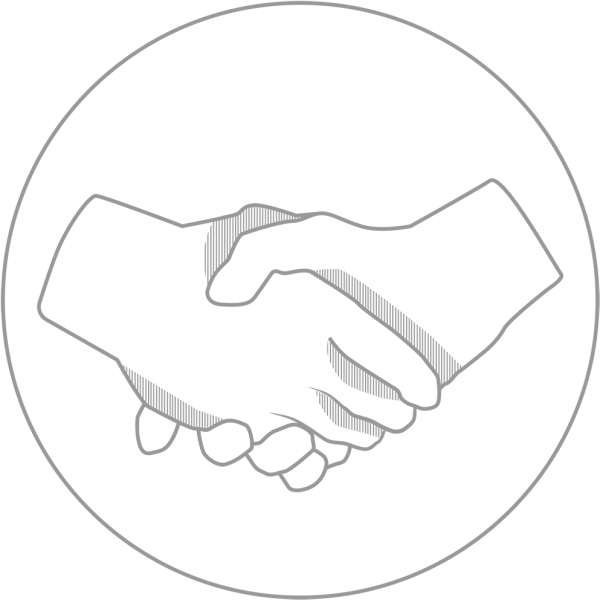 Рукопожатие рисунок