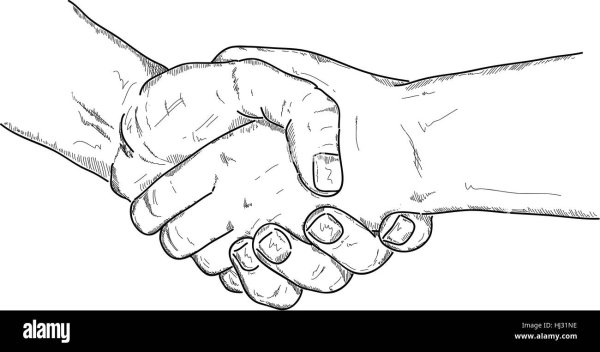 Рукопожатие левыми руками