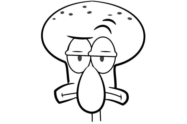 Сквидвард рисунок