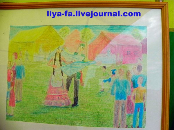 Сабантуй раскраска