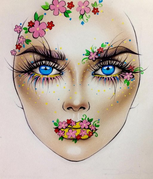 Арлекин эскиз