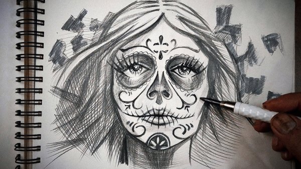 Эскиз грима