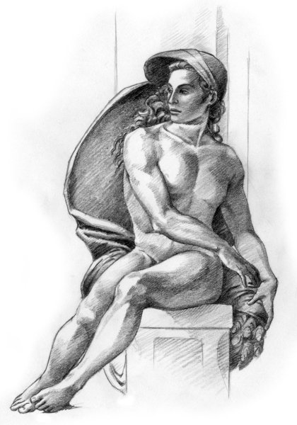 Микеланджело Буонарроти Графика