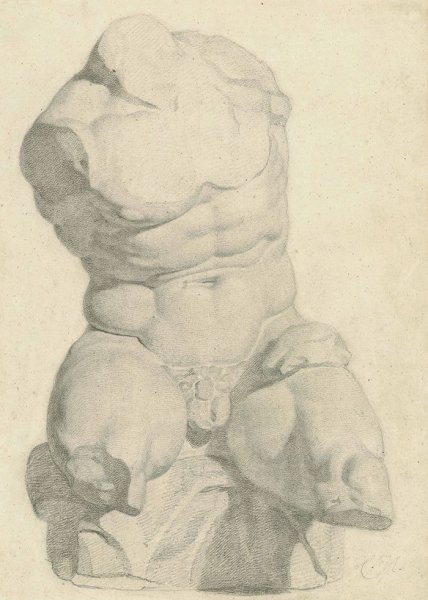 Бельведерский торс сангина